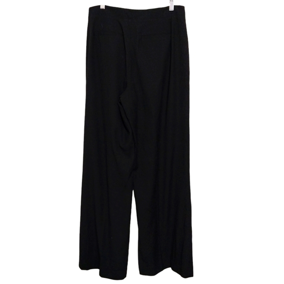 Cabi Wide Leg Black Pants Sz 8 - Picture 4 of 5